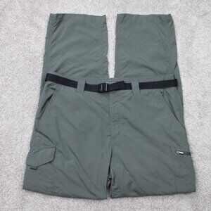 Item title Columbia Pants Mens 36x32 Green Belted Cargo Omni-Shade Silver Ridge